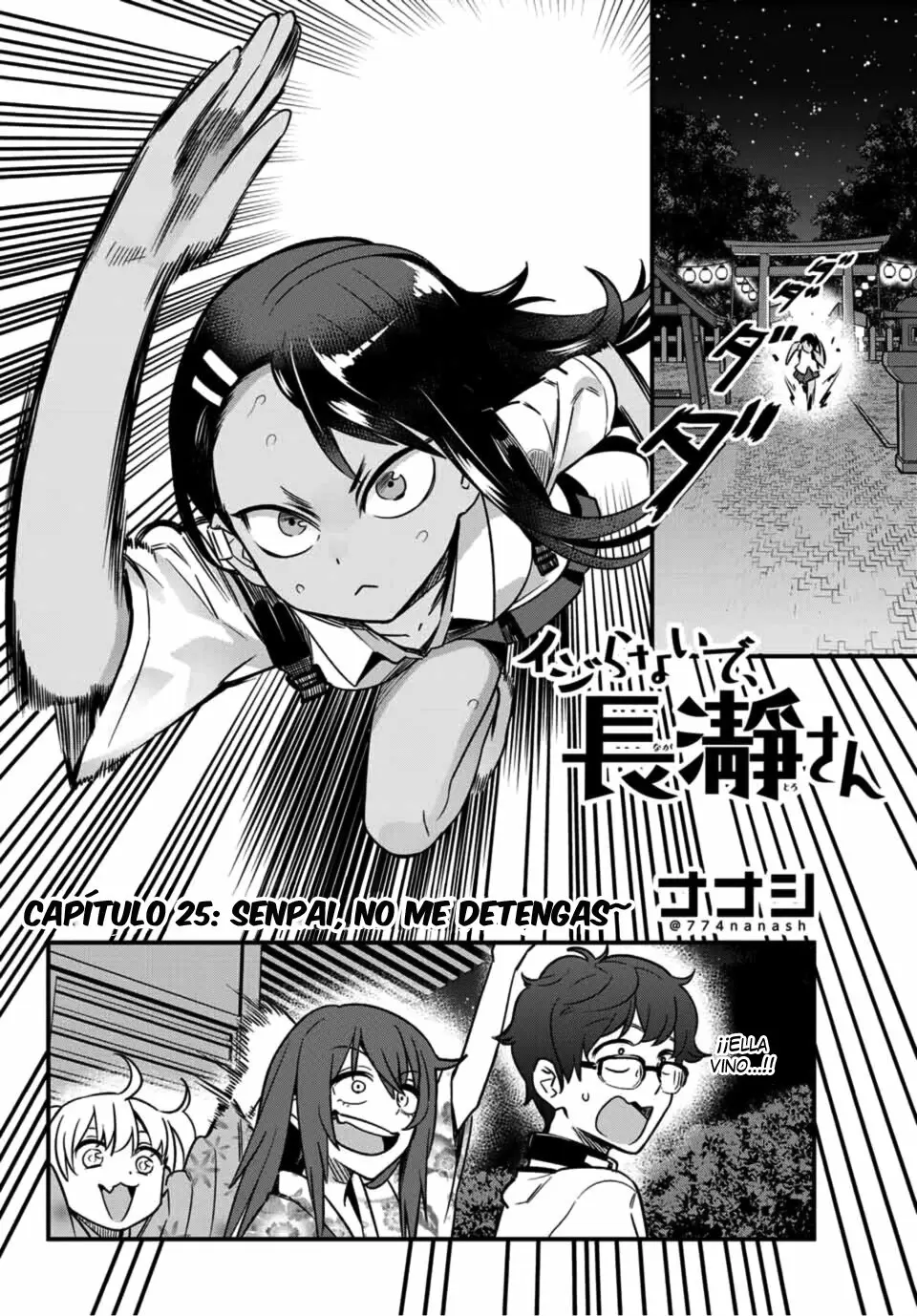 Please don't bully me, Nagatoro capítulo 26, página 3