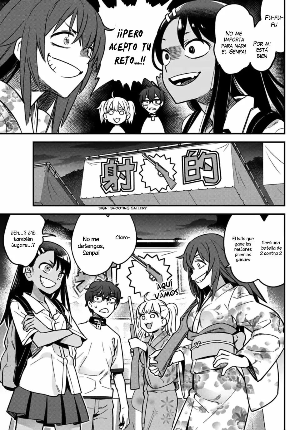 Please don't bully me, Nagatoro capítulo 26, página 6