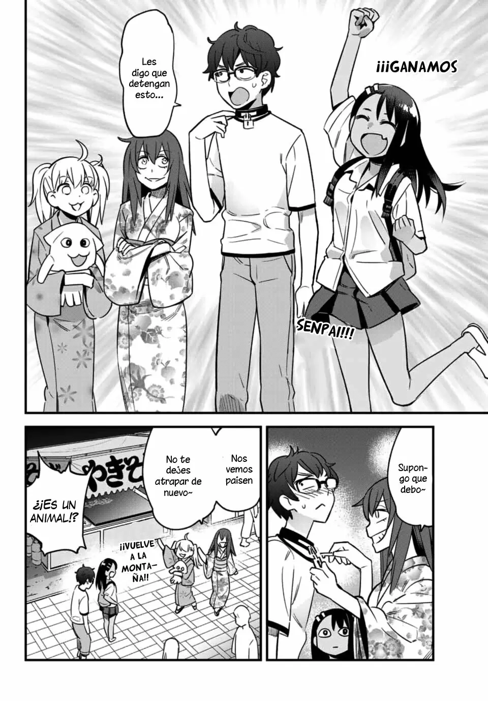 Please don't bully me, Nagatoro capítulo 26, página 13
