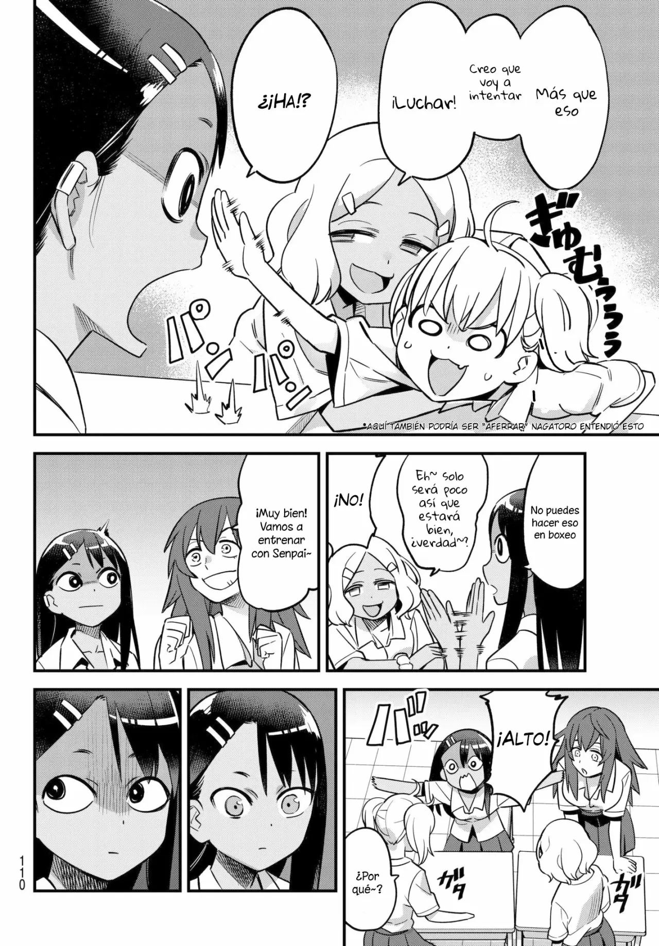 Please don't bully me, Nagatoro capítulo 28.5, página 7
