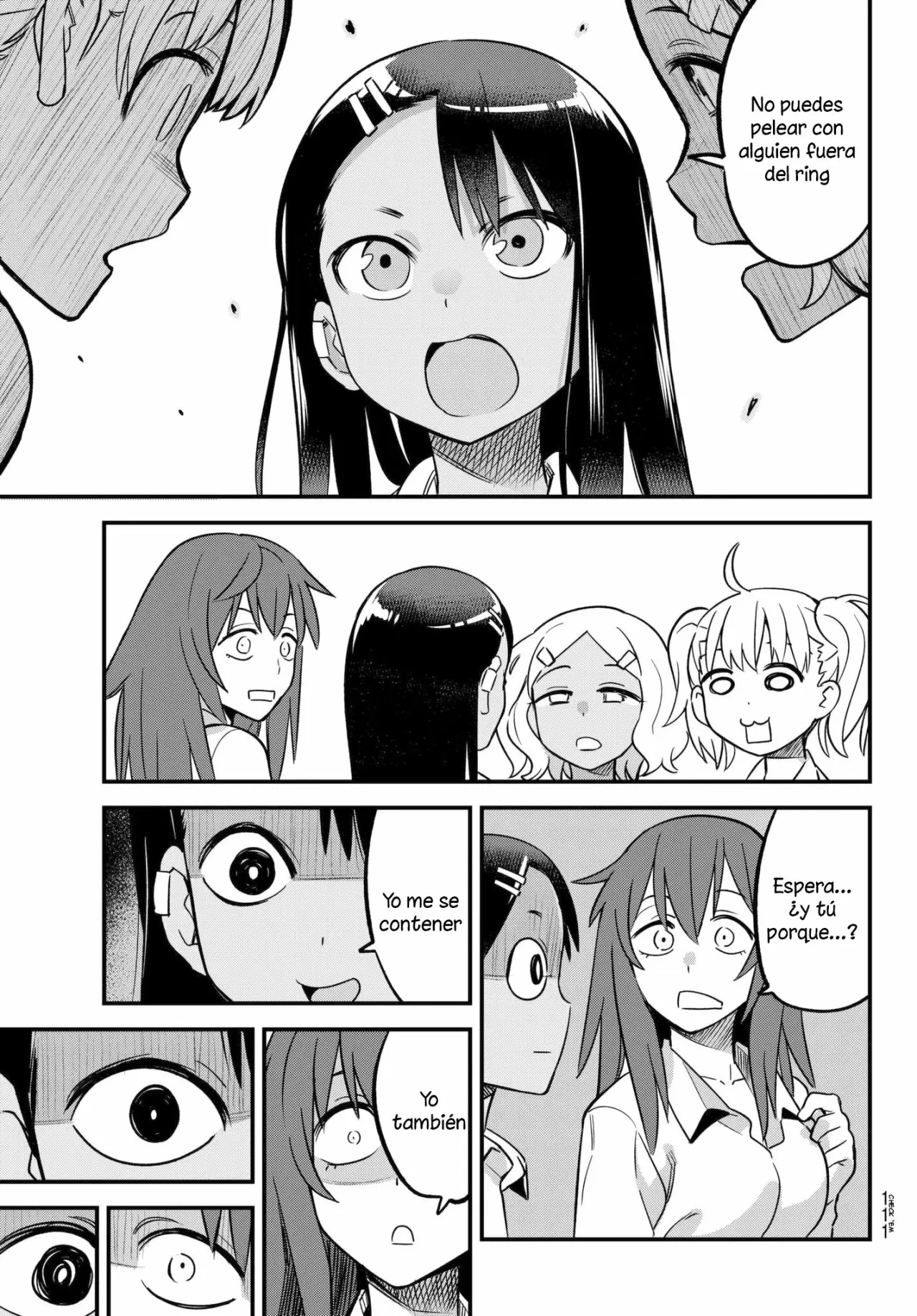 Please don't bully me, Nagatoro capítulo 28.5, página 8