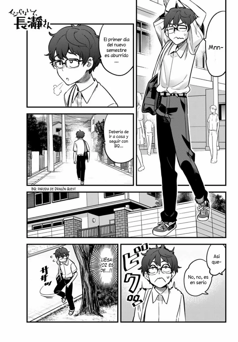 Please don't bully me, Nagatoro capítulo 28, página 2
