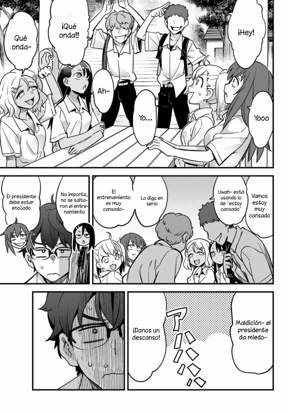 Please don't bully me, Nagatoro capítulo 28, página 6