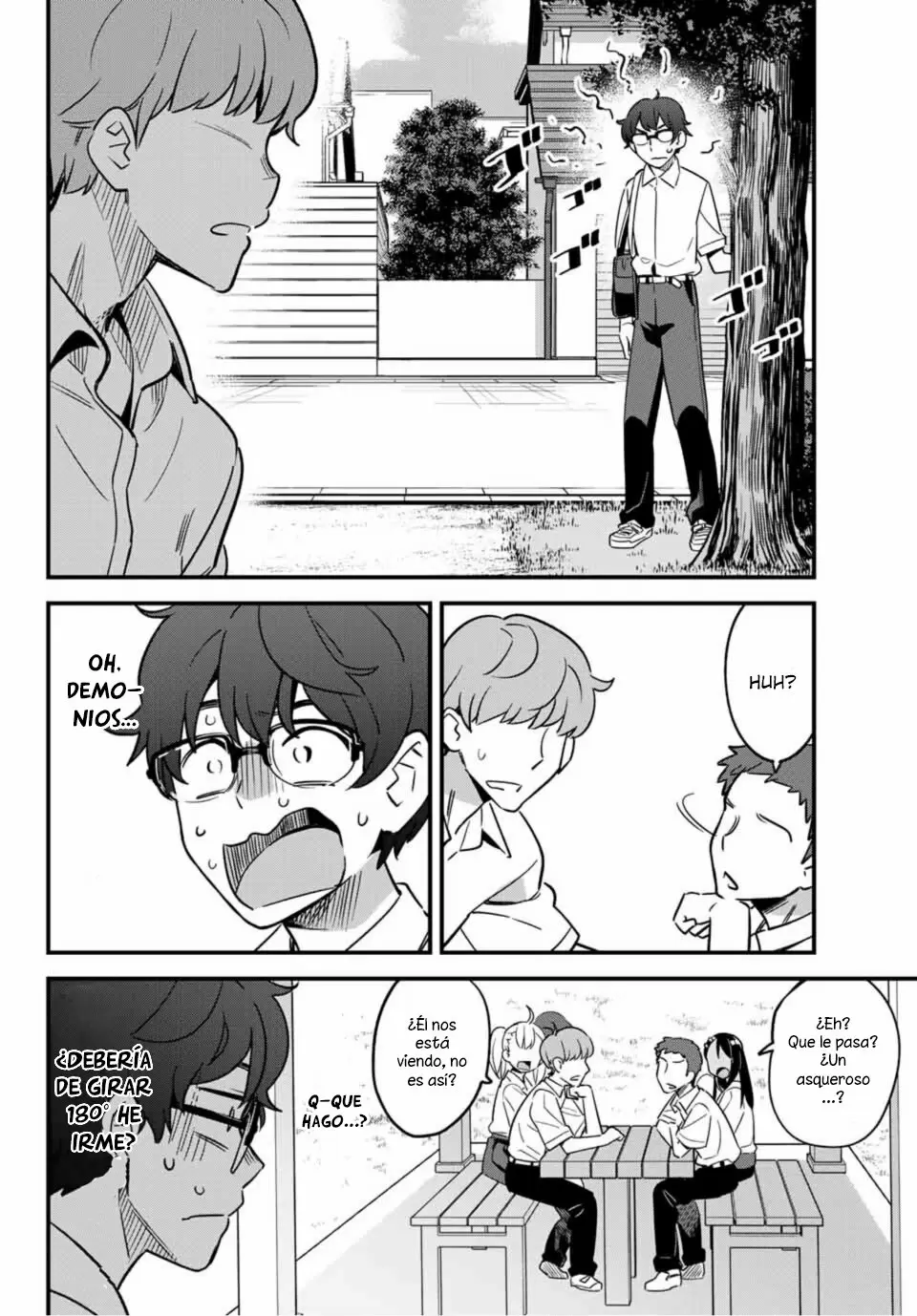 Please don't bully me, Nagatoro capítulo 28, página 9