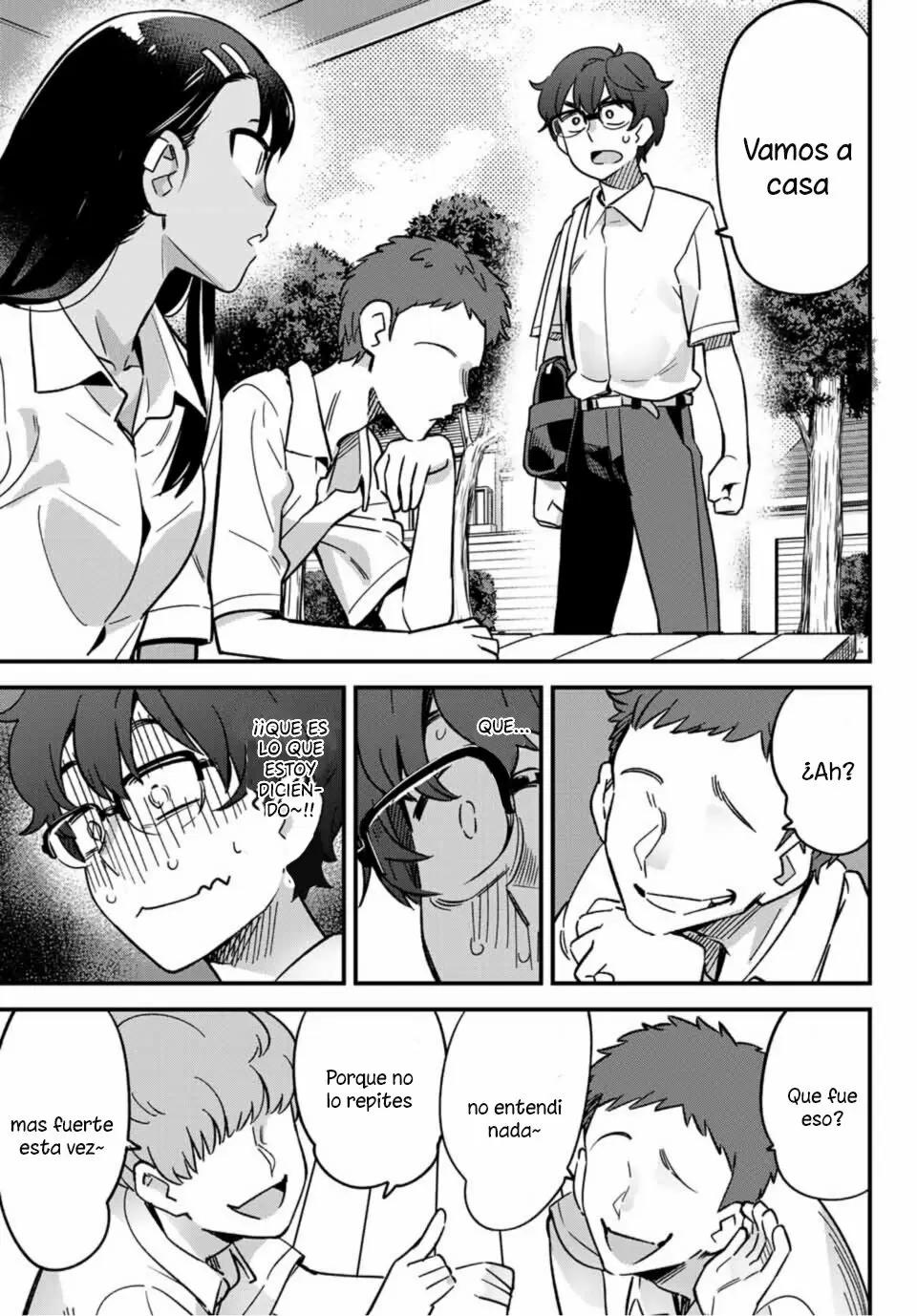 Please don't bully me, Nagatoro capítulo 28, página 12