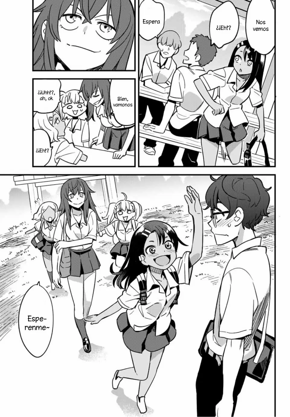 Please don't bully me, Nagatoro capítulo 28, página 14