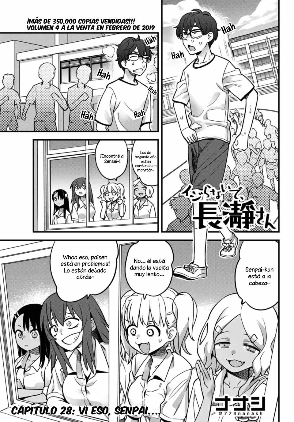 Please don't bully me, Nagatoro capítulo 29, página 3