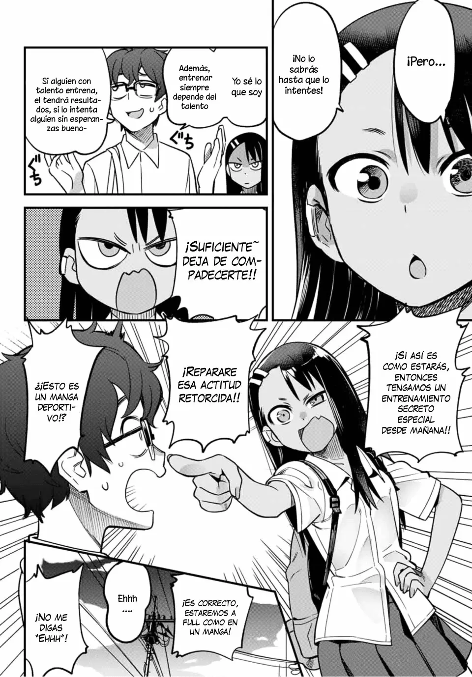 Please don't bully me, Nagatoro capítulo 29, página 6