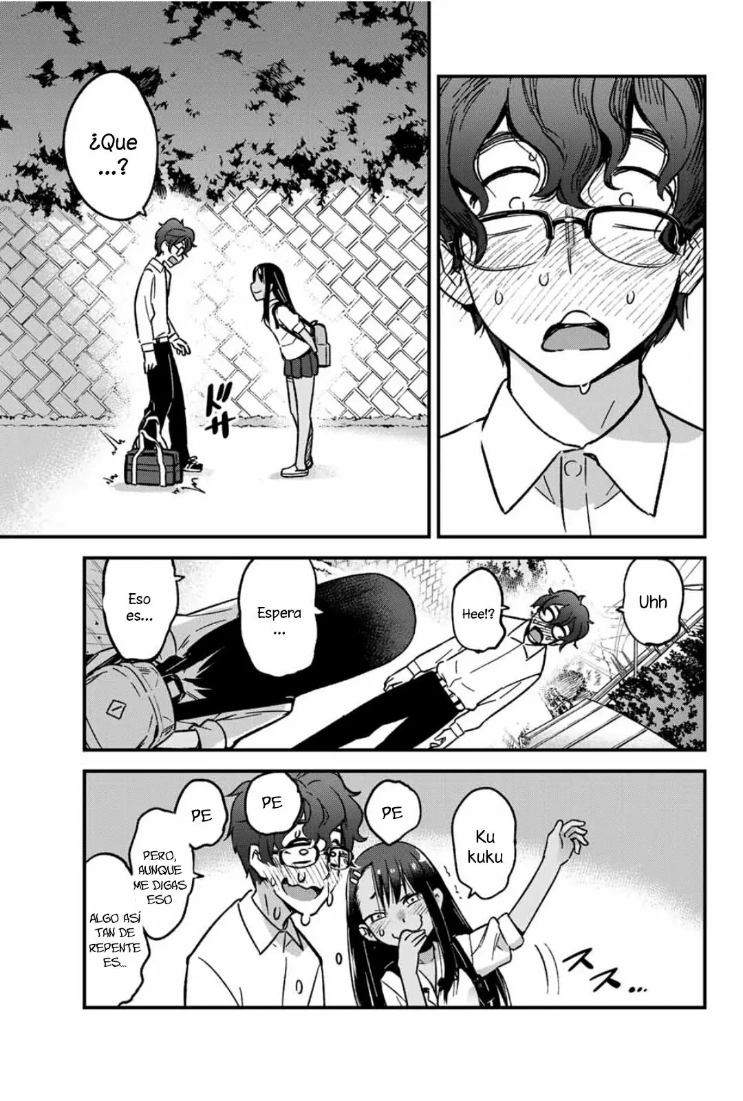 Please don't bully me, Nagatoro capítulo 3, página 4