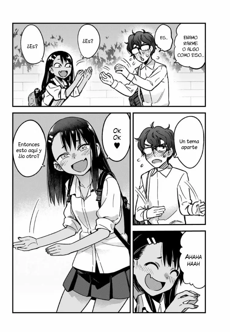Please don't bully me, Nagatoro capítulo 3, página 13