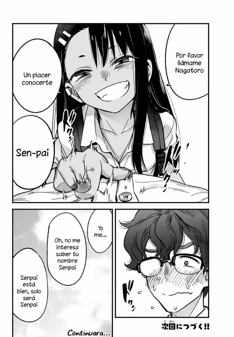 Please don't bully me, Nagatoro capítulo 3, página 19