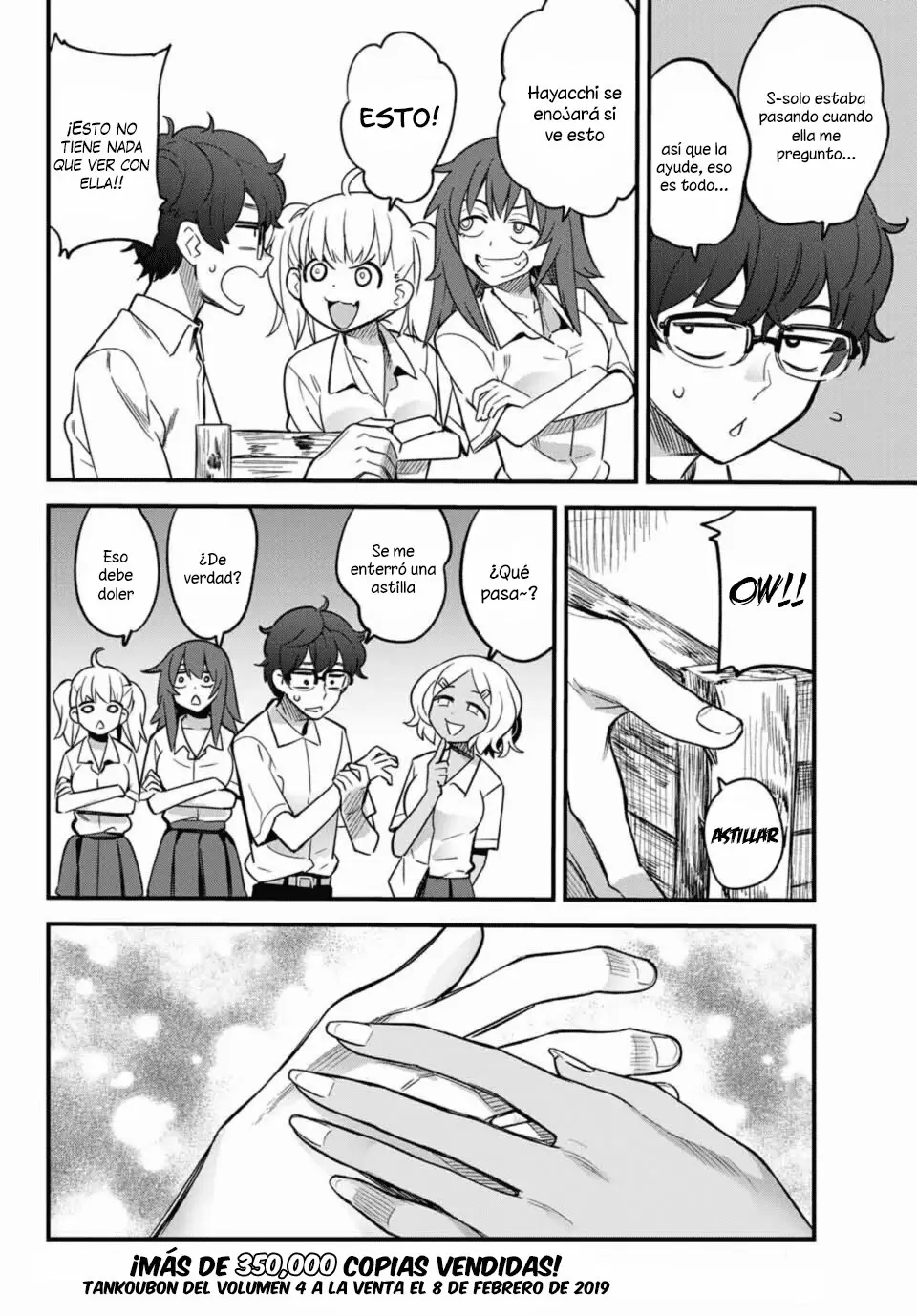 Please don't bully me, Nagatoro capítulo 30, página 4
