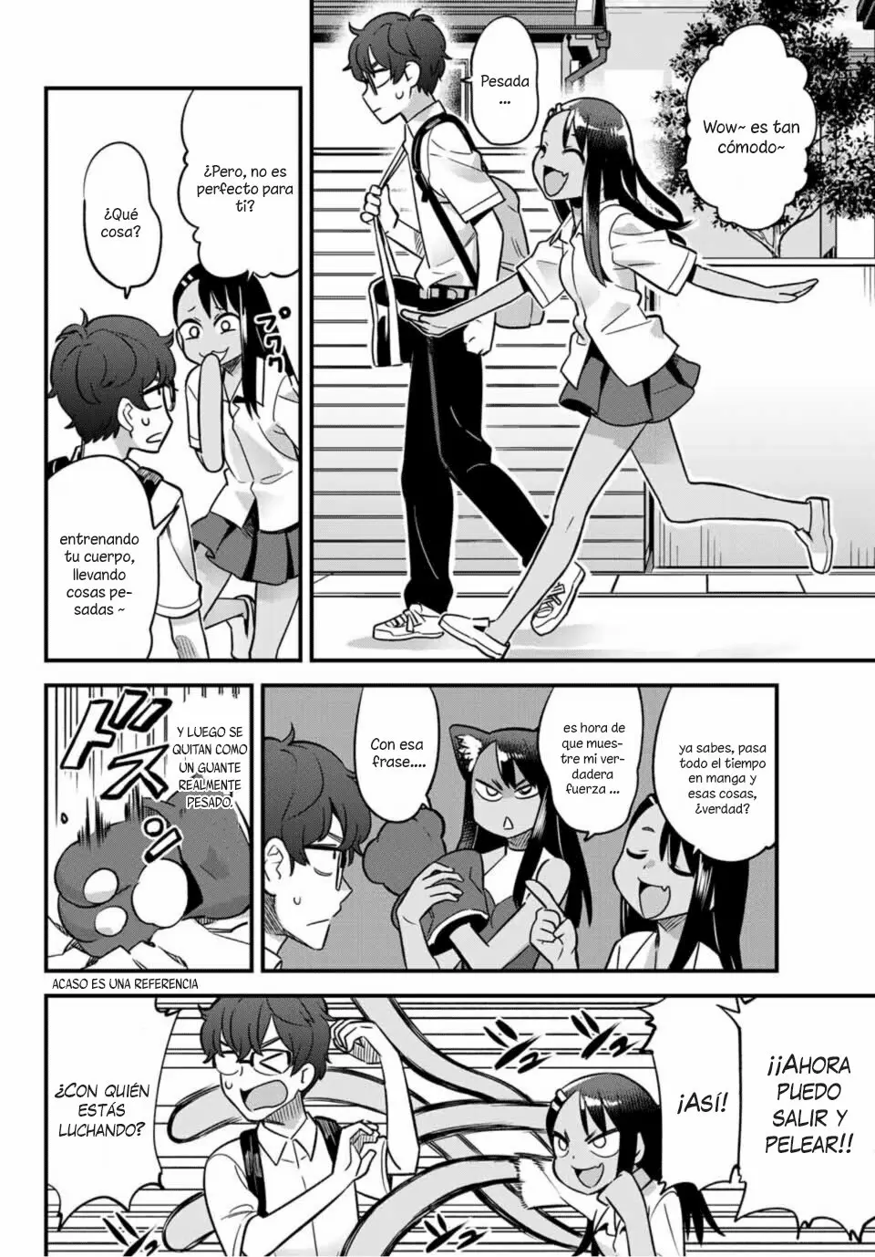 Please don't bully me, Nagatoro capítulo 31, página 8