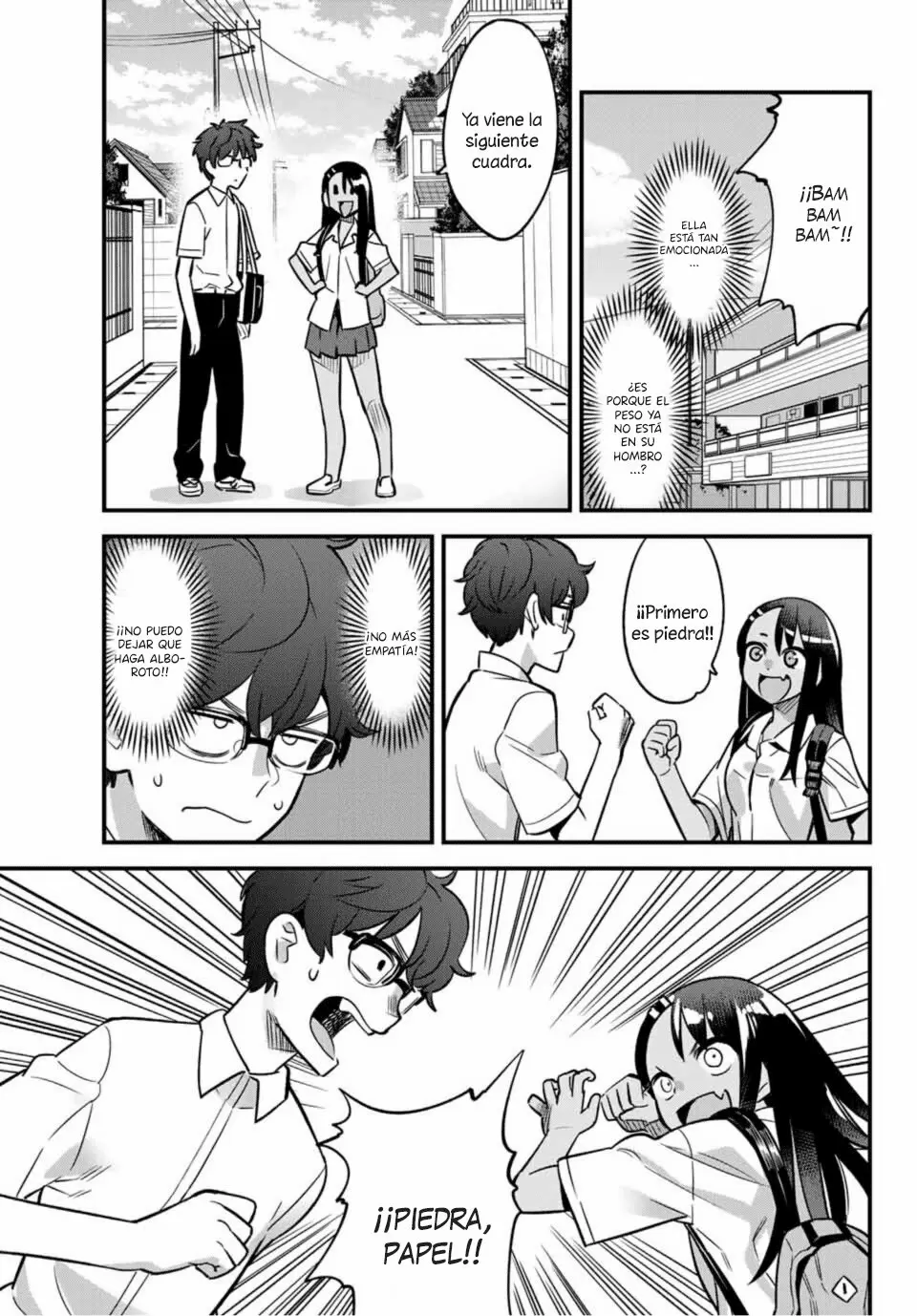 Please don't bully me, Nagatoro capítulo 31, página 9