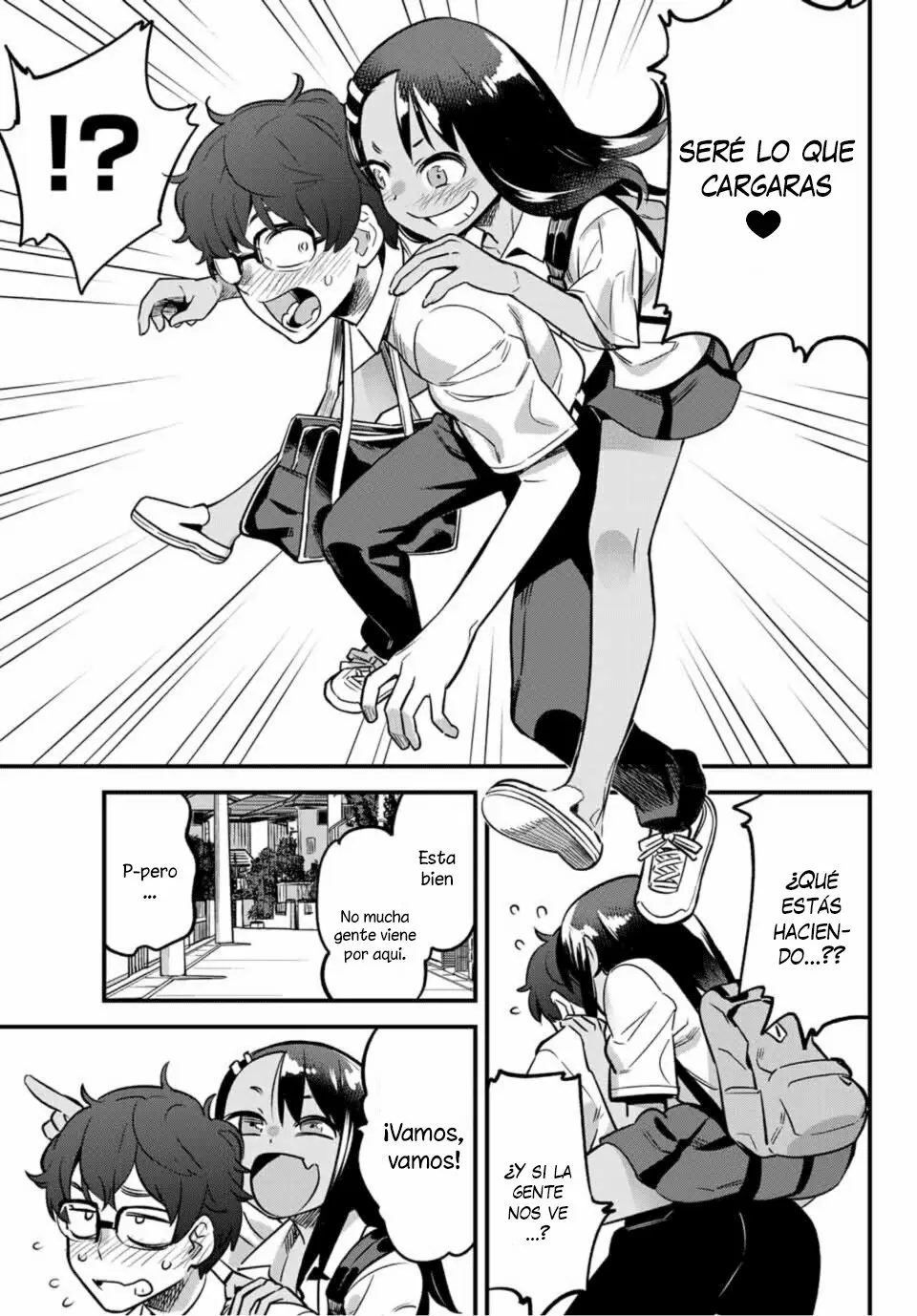 Please don't bully me, Nagatoro capítulo 31, página 11