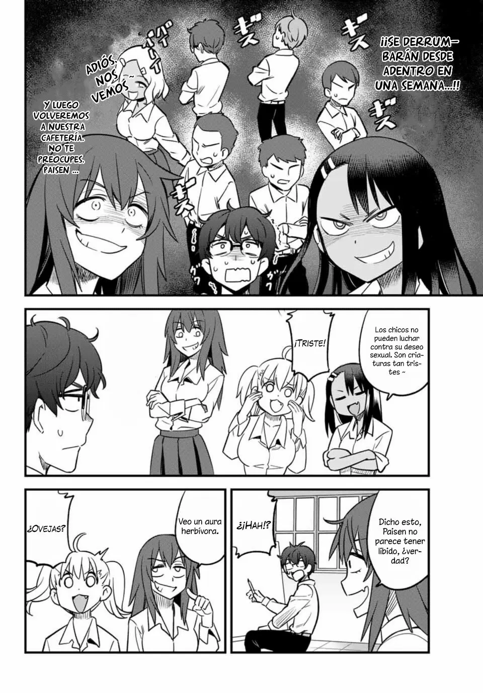 Please don't bully me, Nagatoro capítulo 33, página 8