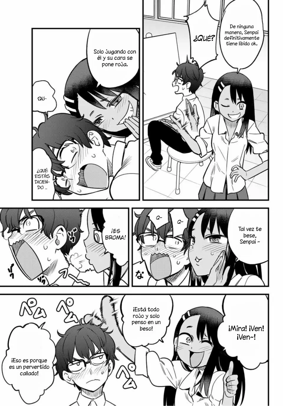 Please don't bully me, Nagatoro capítulo 33, página 9