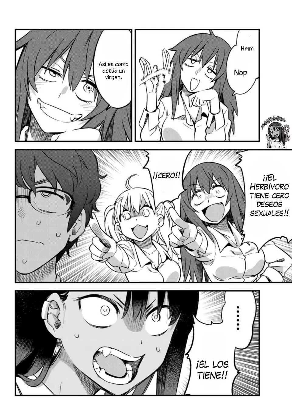 Please don't bully me, Nagatoro capítulo 33, página 10