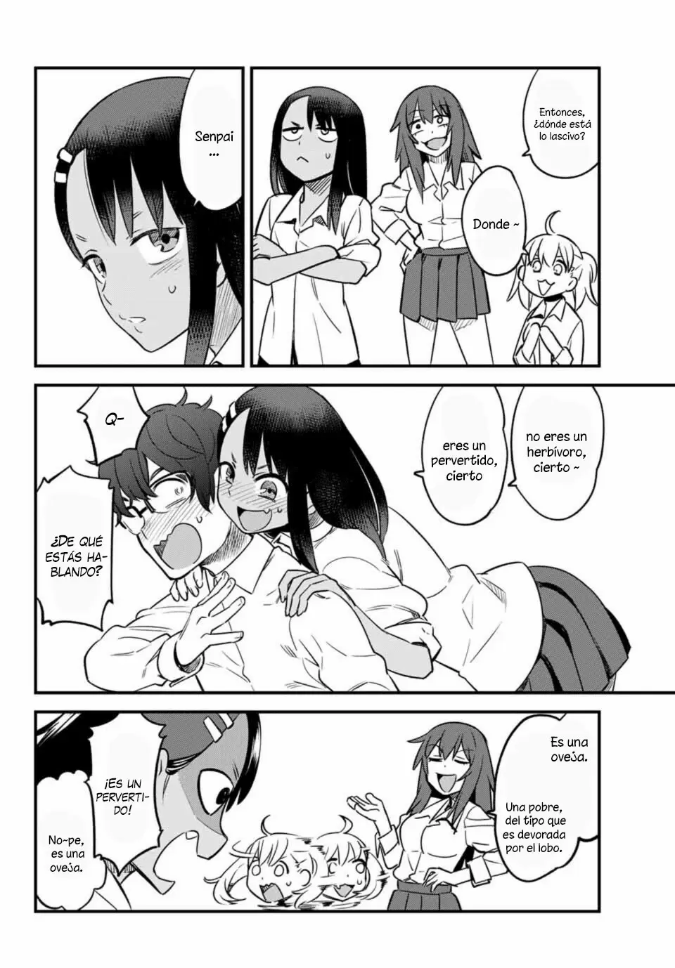 Please don't bully me, Nagatoro capítulo 33, página 16