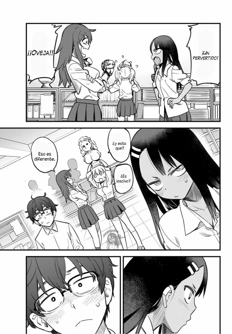 Please don't bully me, Nagatoro capítulo 33, página 17