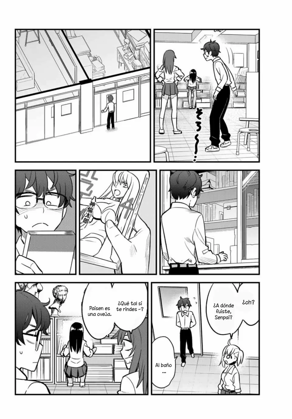 Please don't bully me, Nagatoro capítulo 33, página 18