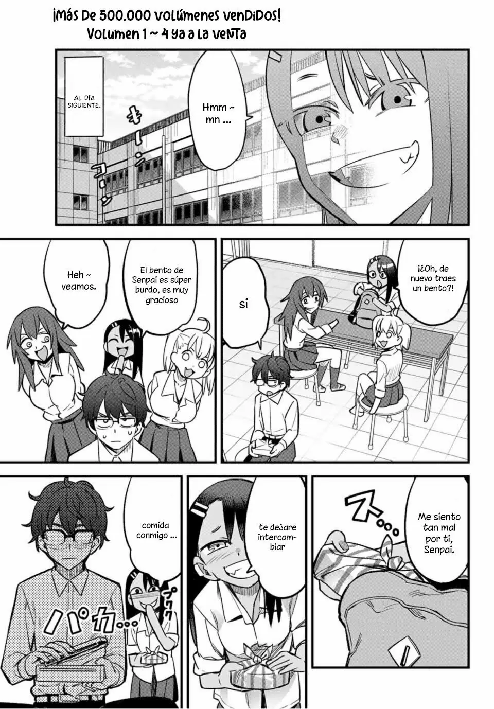 Please don't bully me, Nagatoro capítulo 34, página 4
