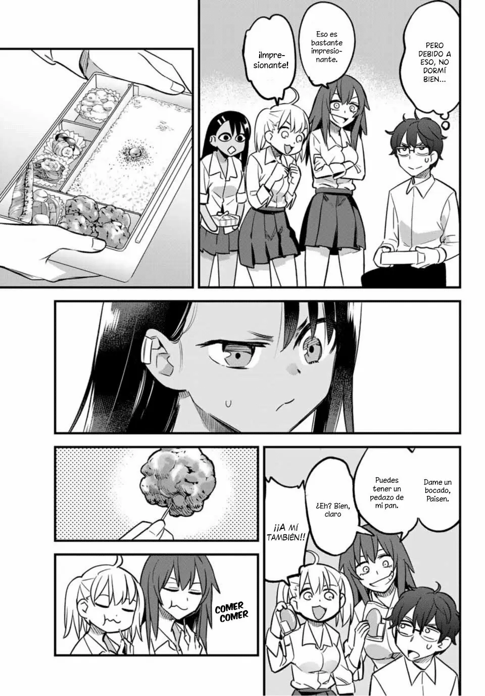 Please don't bully me, Nagatoro capítulo 34, página 6