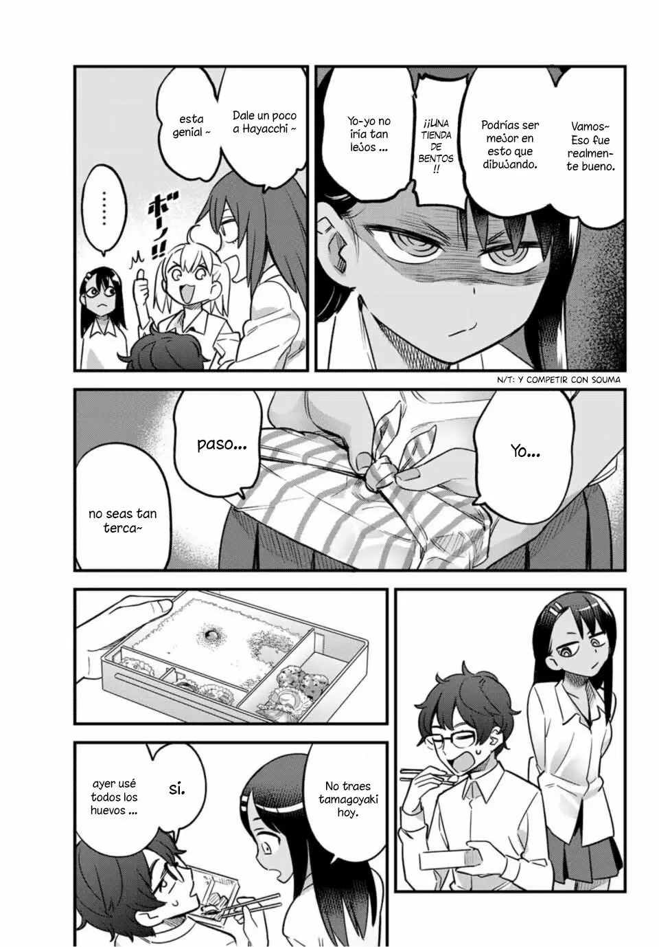 Please don't bully me, Nagatoro capítulo 34, página 8