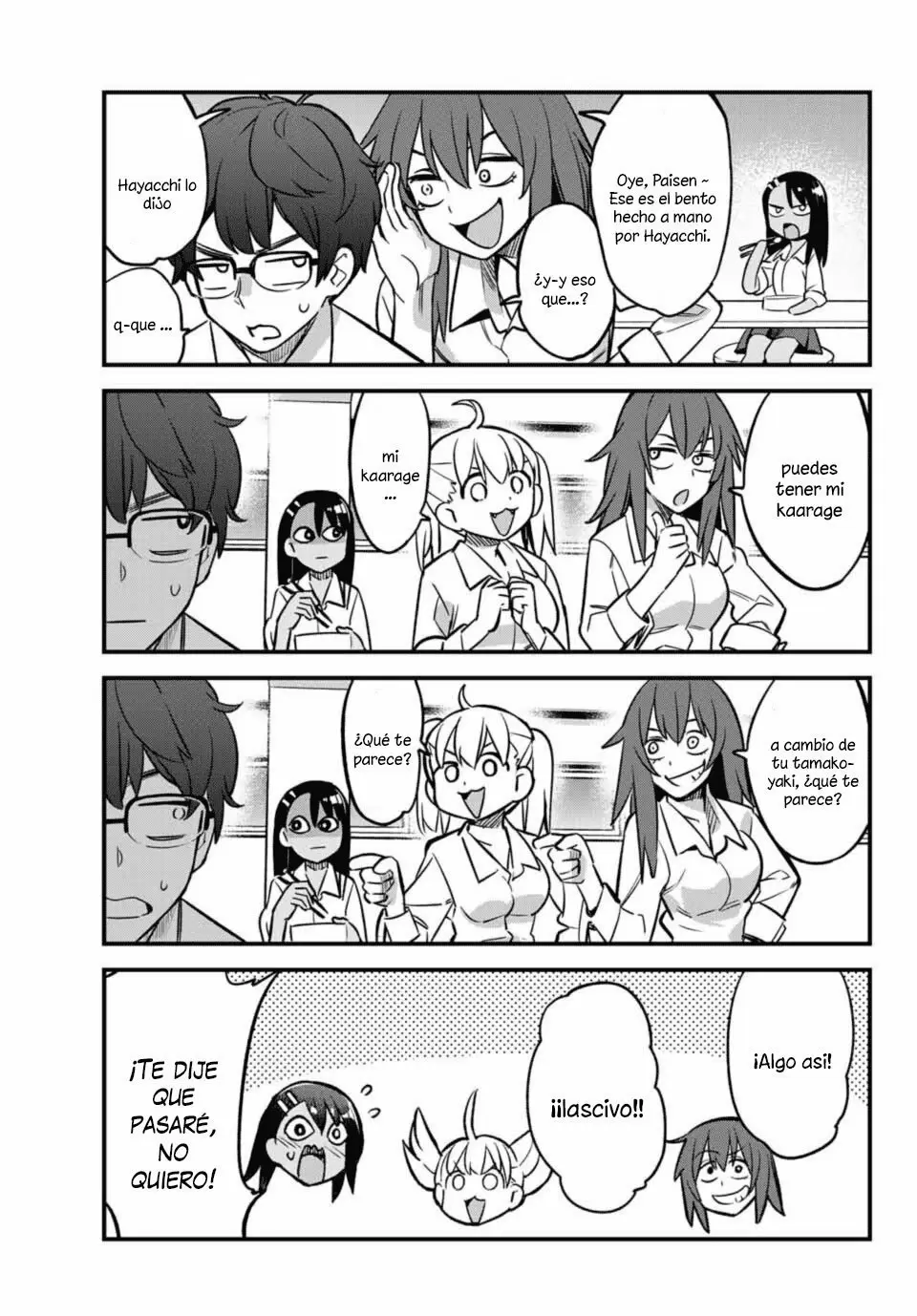 Please don't bully me, Nagatoro capítulo 34, página 10