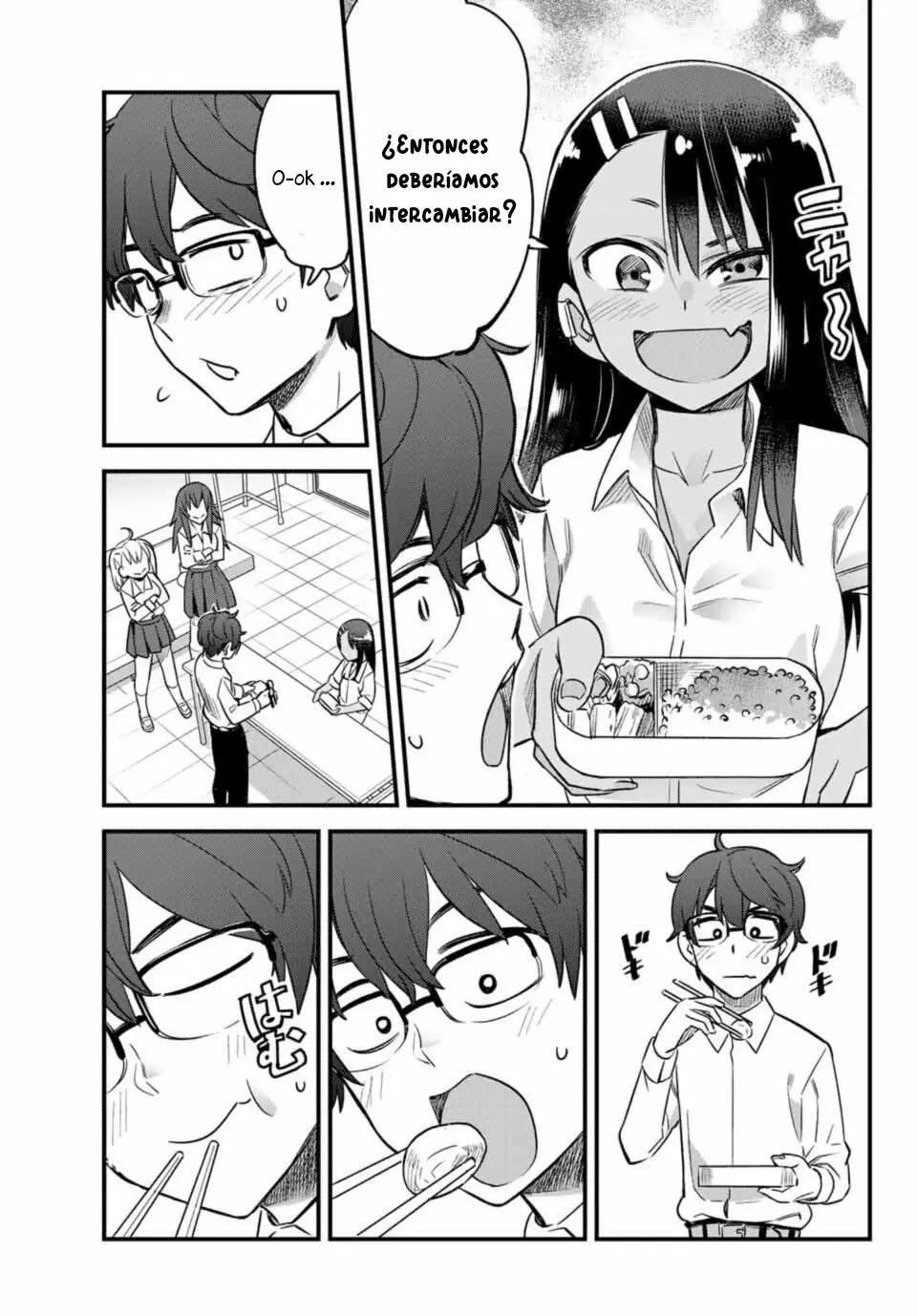 Please don't bully me, Nagatoro capítulo 34, página 14