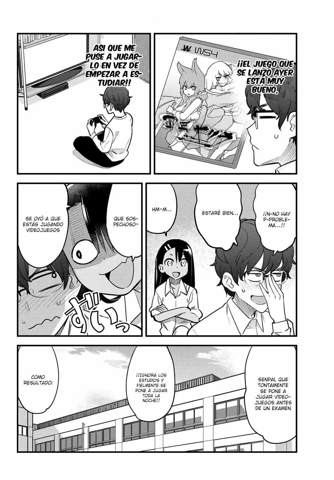 Please don't bully me, Nagatoro capítulo 35.5, página 4