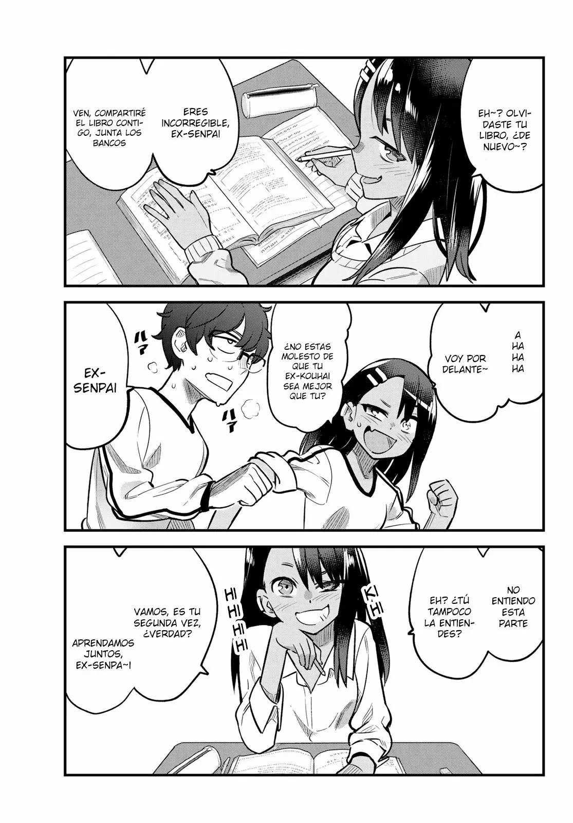 Please don't bully me, Nagatoro capítulo 35.5, página 9