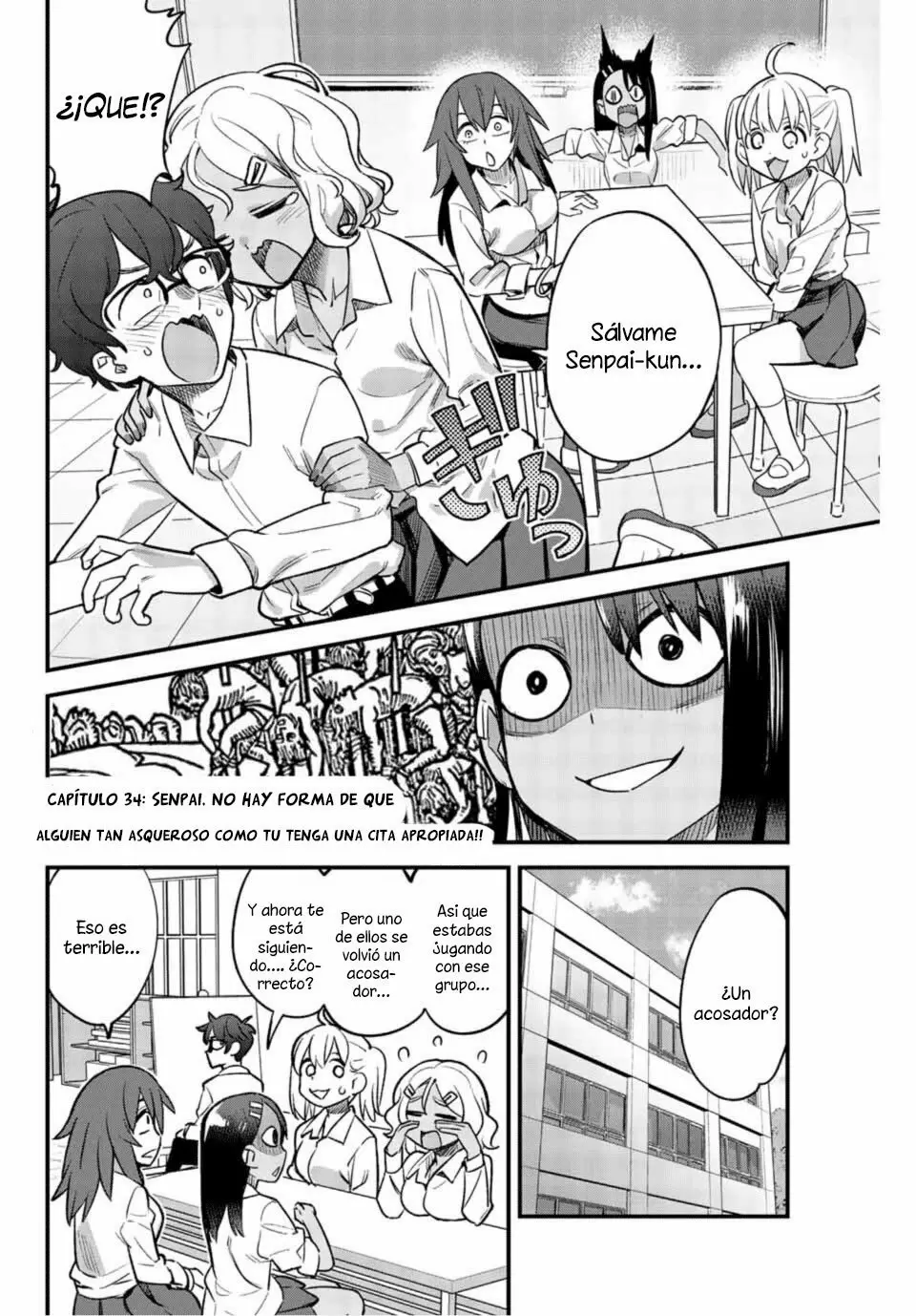 Please don't bully me, Nagatoro capítulo 35, página 5