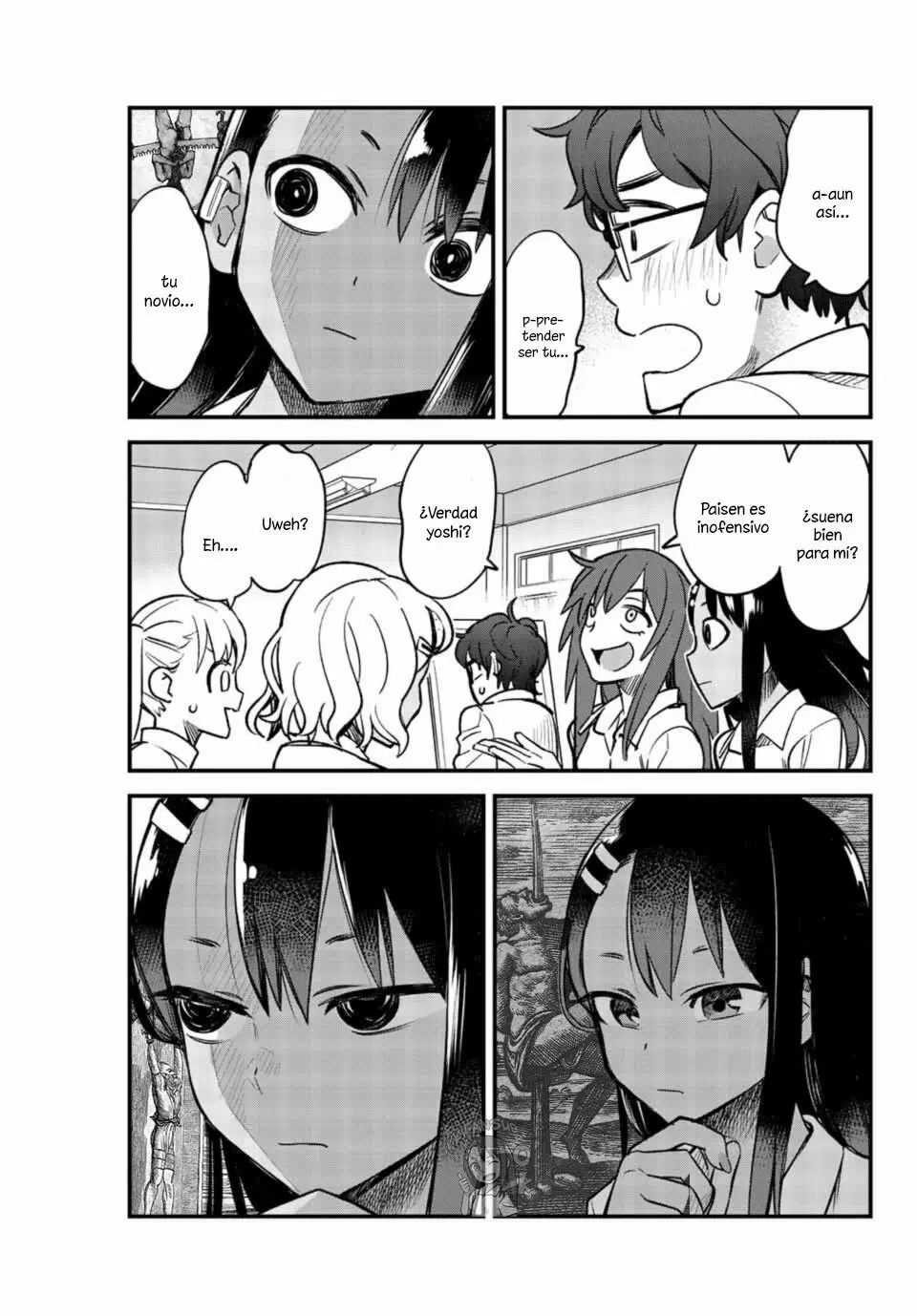 Please don't bully me, Nagatoro capítulo 35, página 8