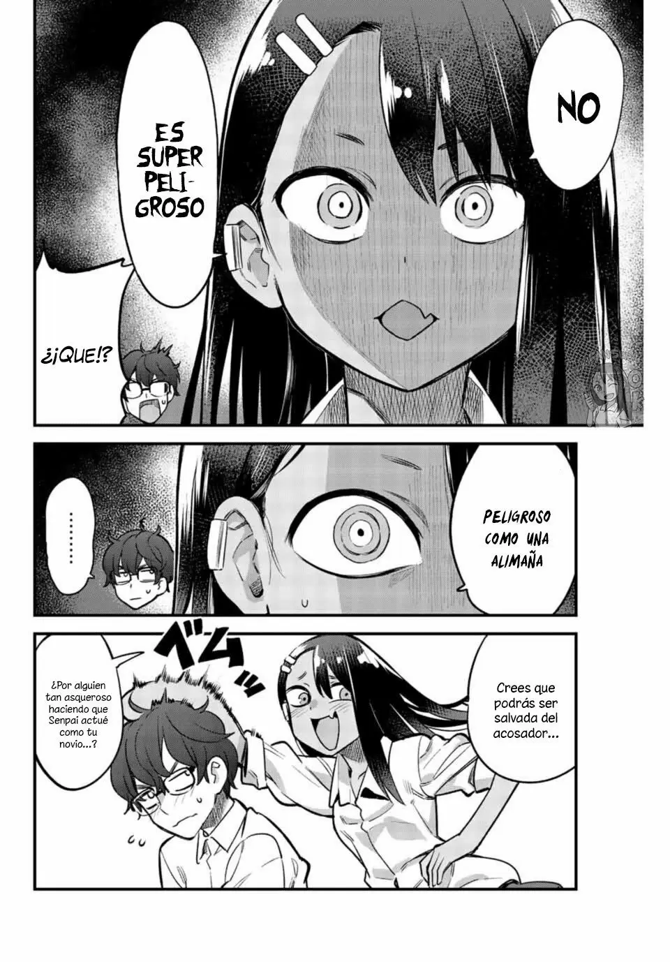 Please don't bully me, Nagatoro capítulo 35, página 9