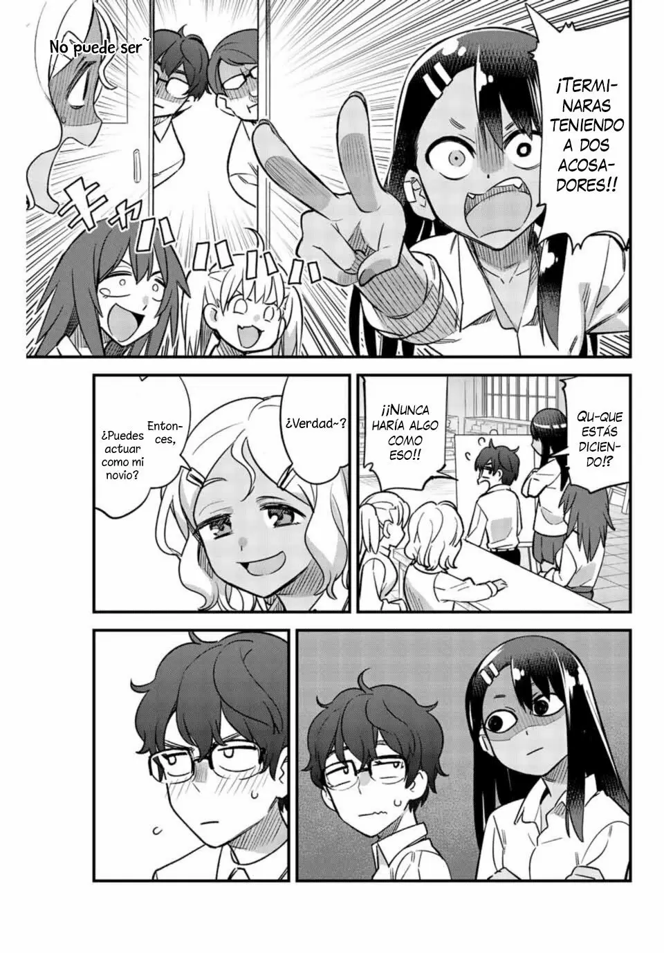 Please don't bully me, Nagatoro capítulo 35, página 10