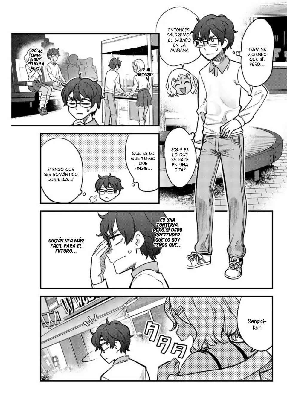 Please don't bully me, Nagatoro capítulo 35, página 12