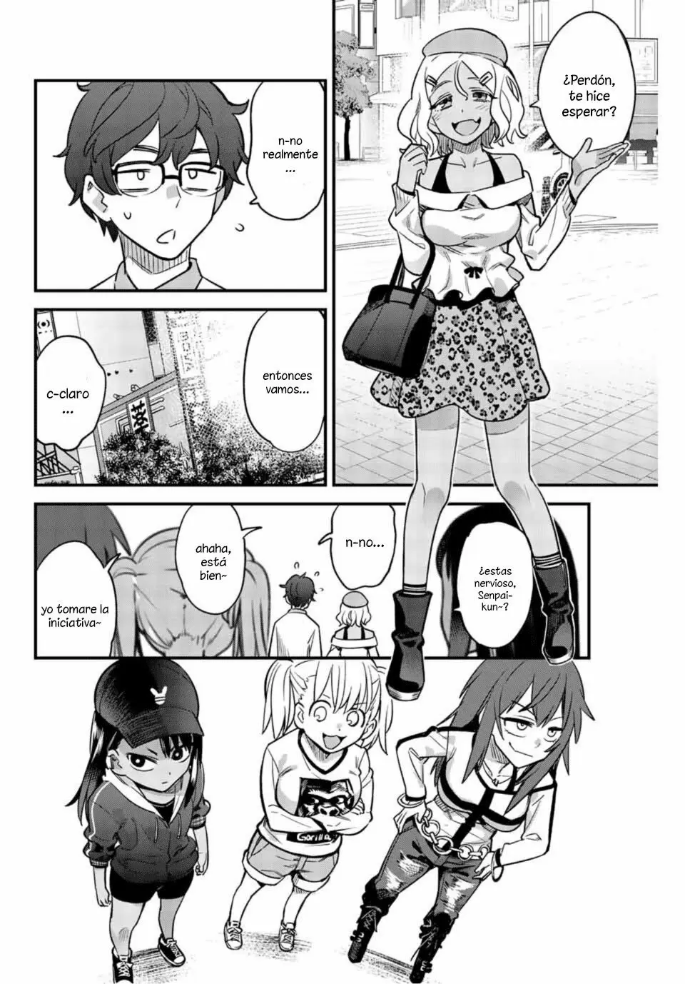 Please don't bully me, Nagatoro capítulo 35, página 13