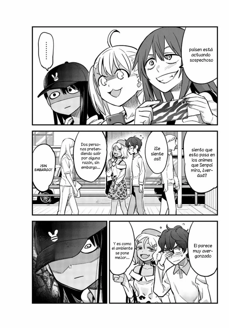 Please don't bully me, Nagatoro capítulo 35, página 14