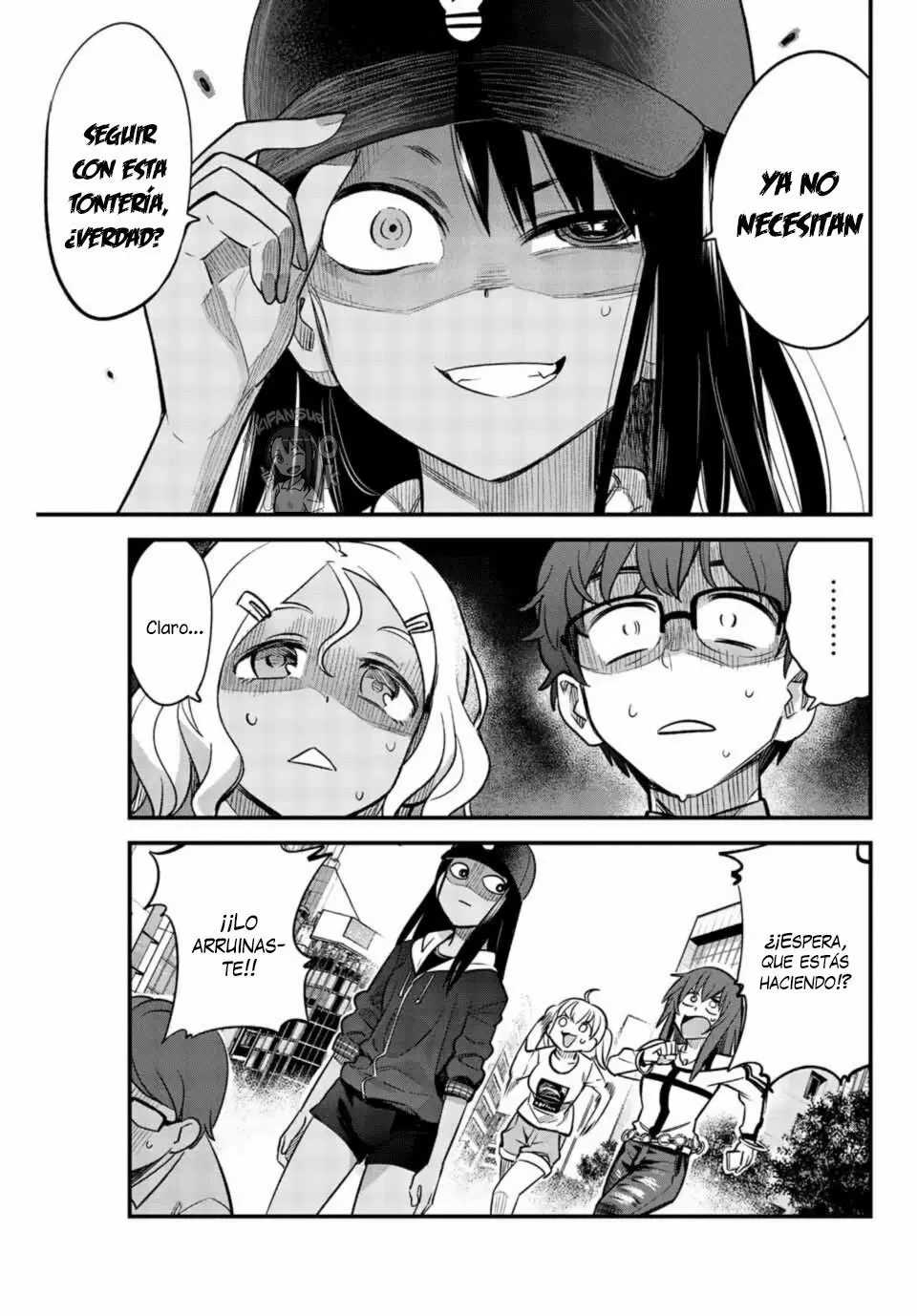 Please don't bully me, Nagatoro capítulo 35, página 18