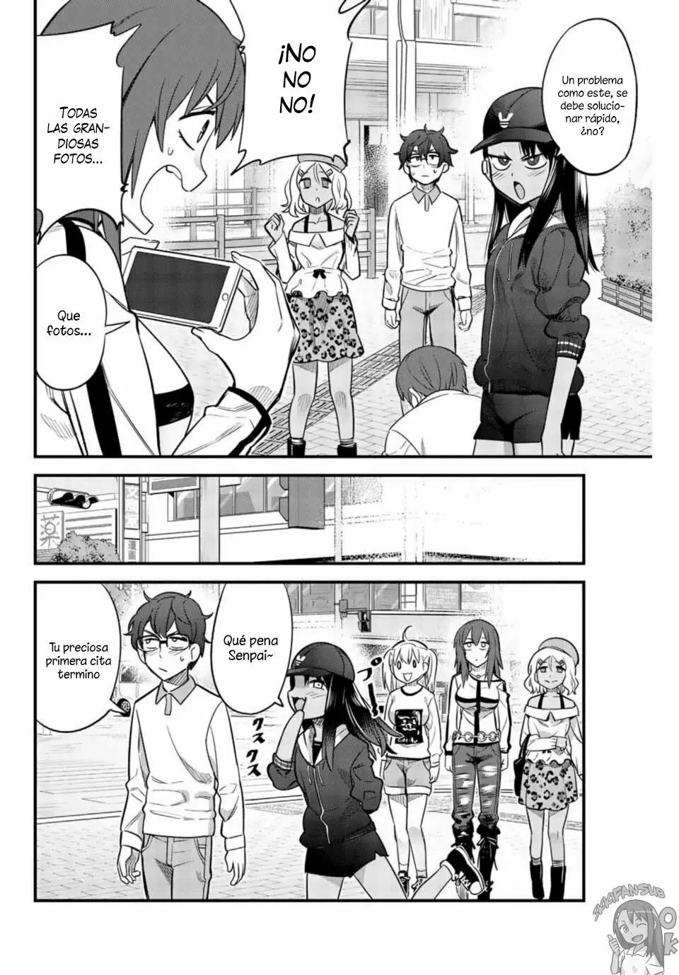 Please don't bully me, Nagatoro capítulo 35, página 19