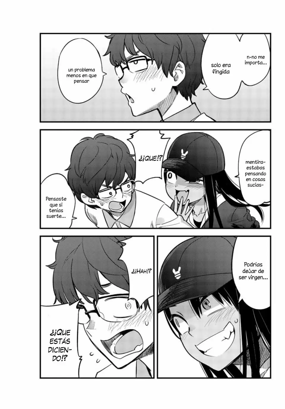 Please don't bully me, Nagatoro capítulo 35, página 20