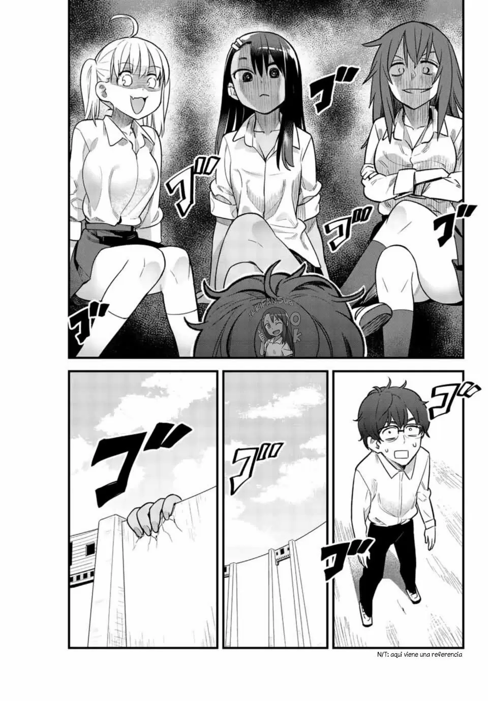 Please don't bully me, Nagatoro capítulo 36, página 5