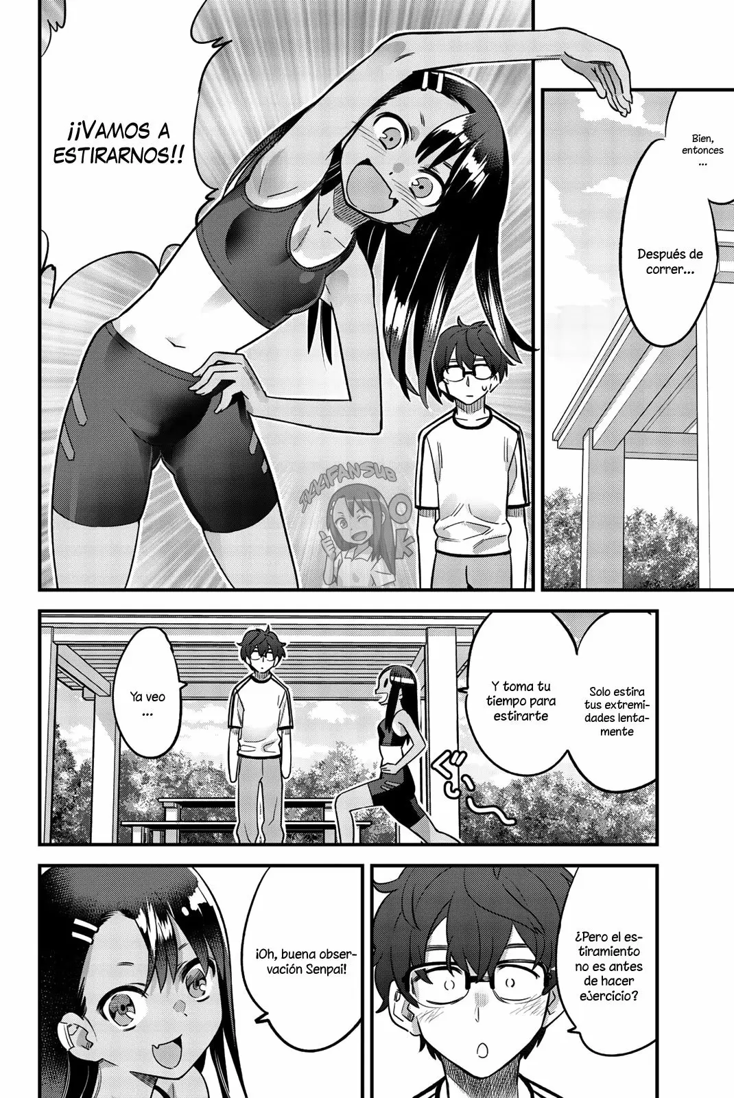 Please don't bully me, Nagatoro capítulo 37.5, página 6