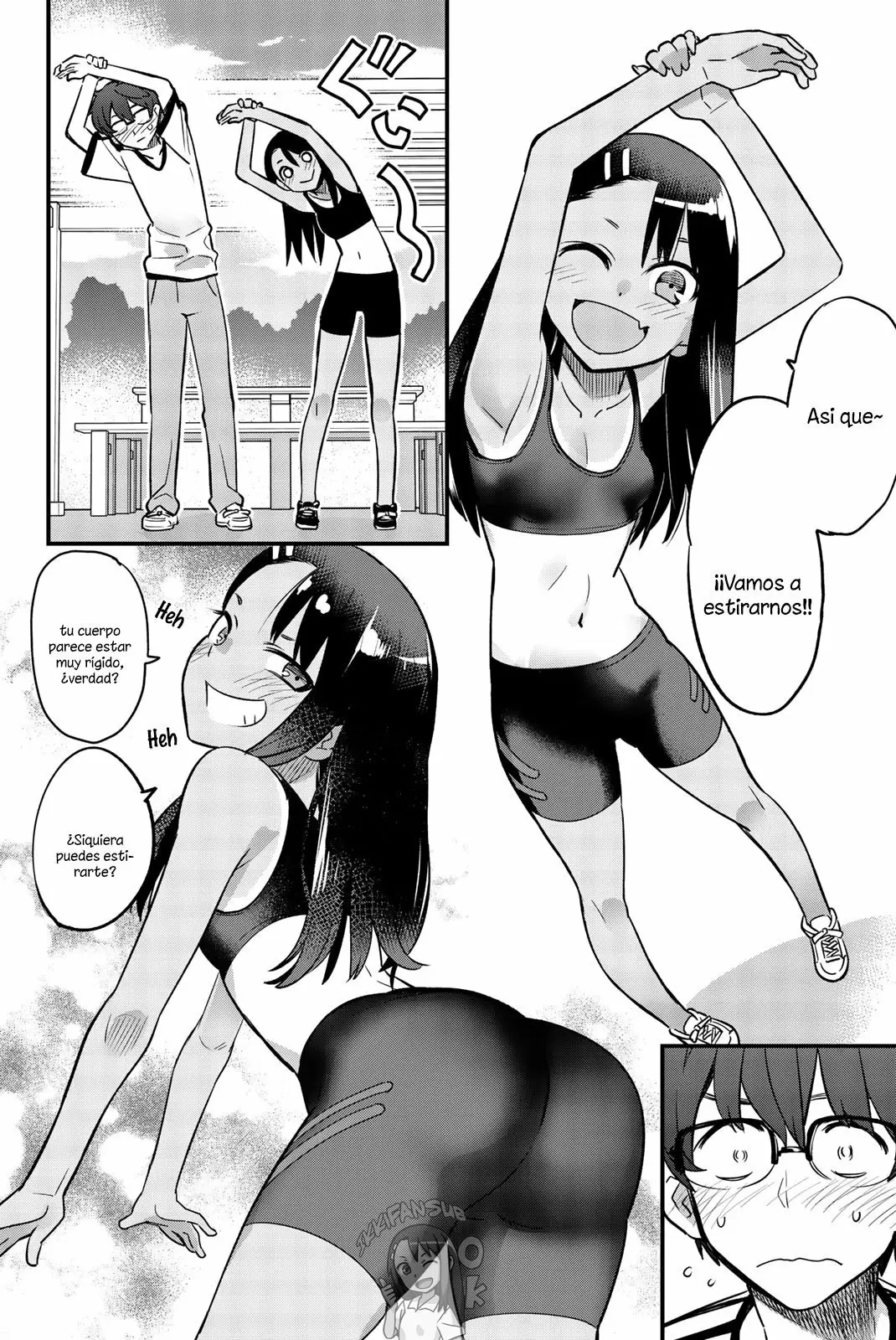 Please don't bully me, Nagatoro capítulo 37.5, página 8