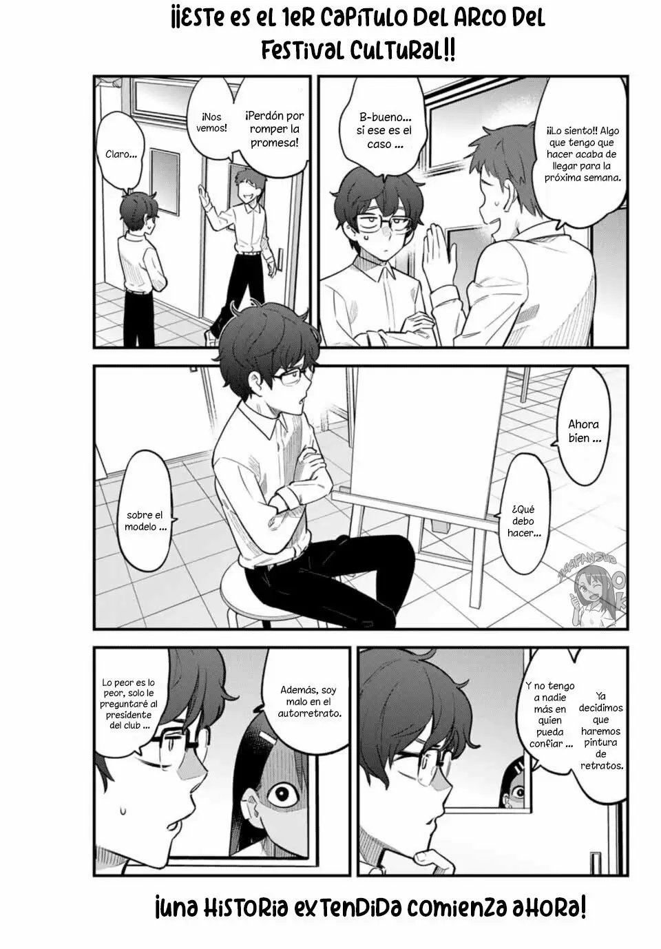 Please don't bully me, Nagatoro capítulo 37, página 3