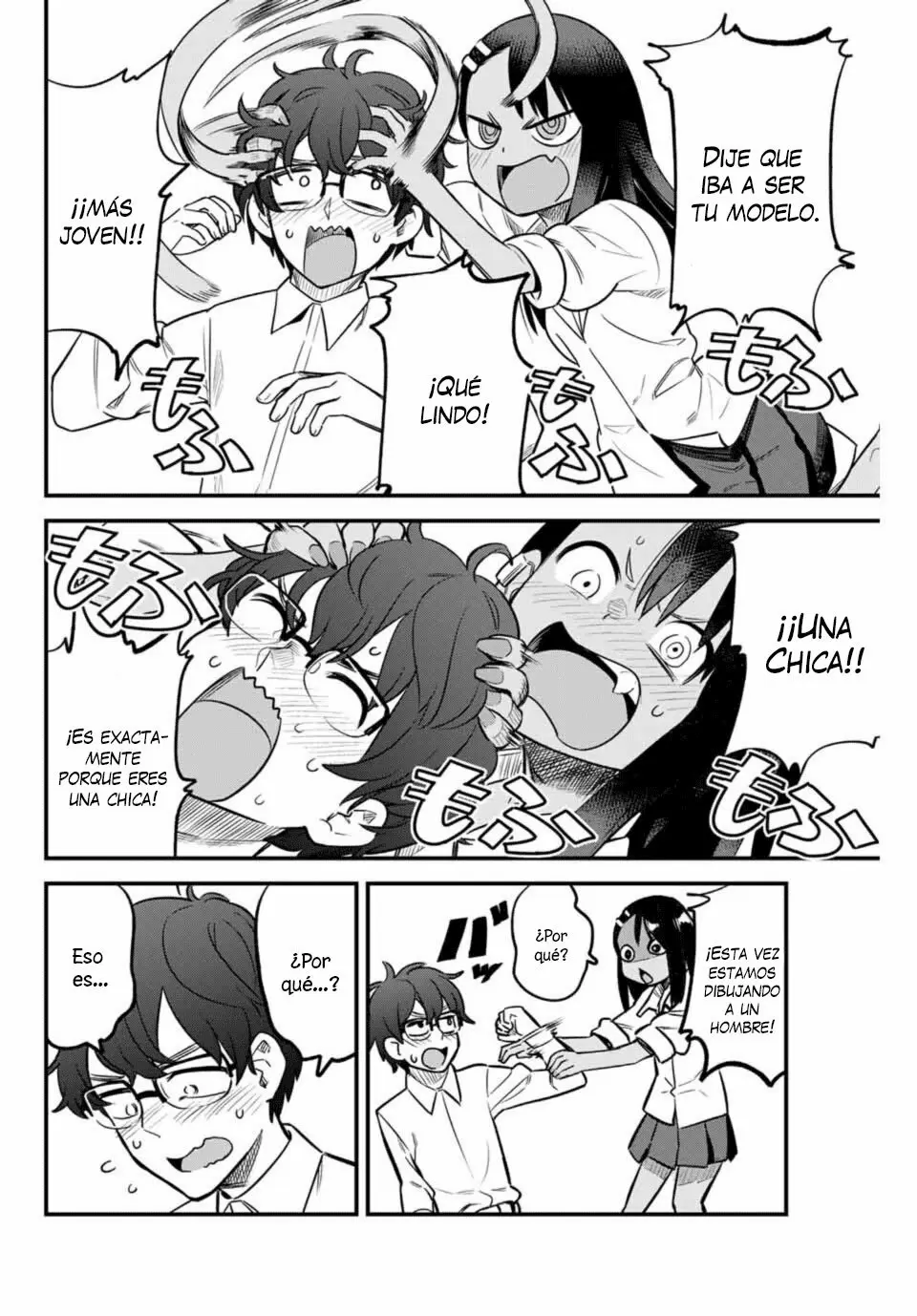 Please don't bully me, Nagatoro capítulo 37, página 6