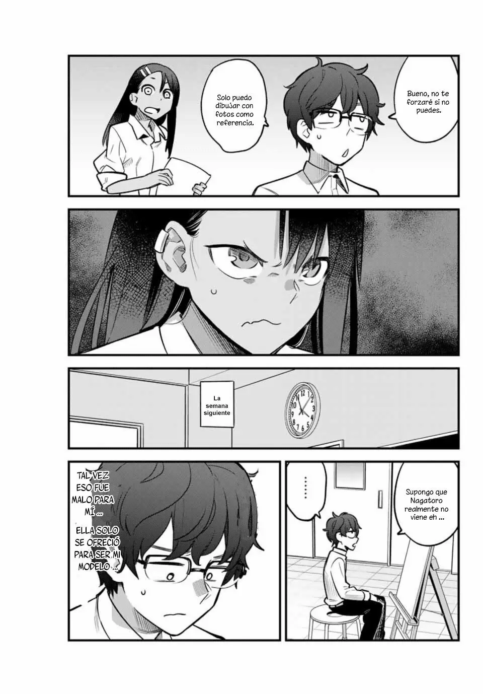 Please don't bully me, Nagatoro capítulo 37, página 11
