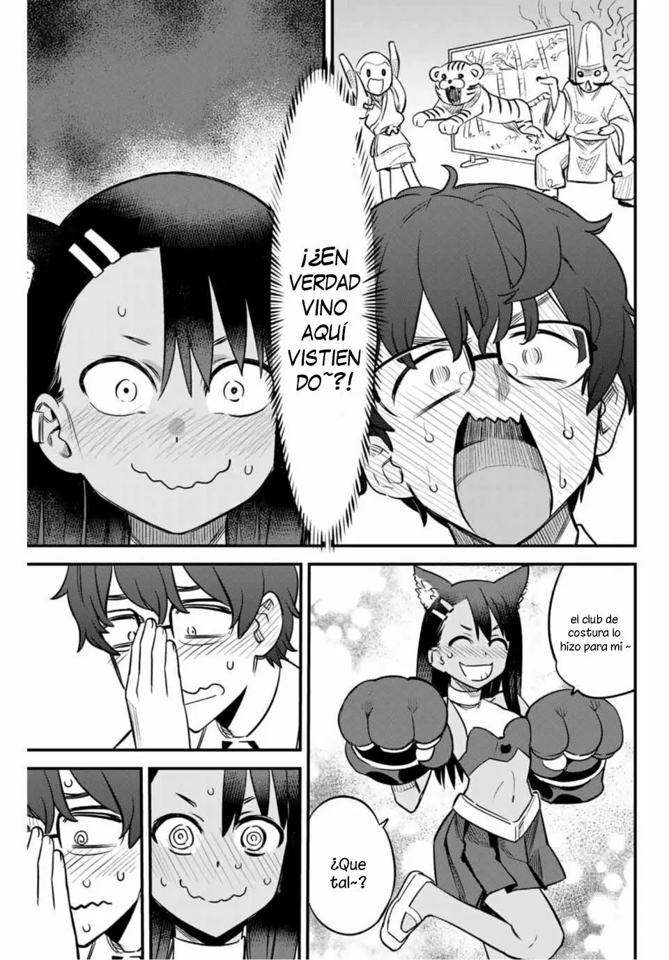 Please don't bully me, Nagatoro capítulo 37, página 13