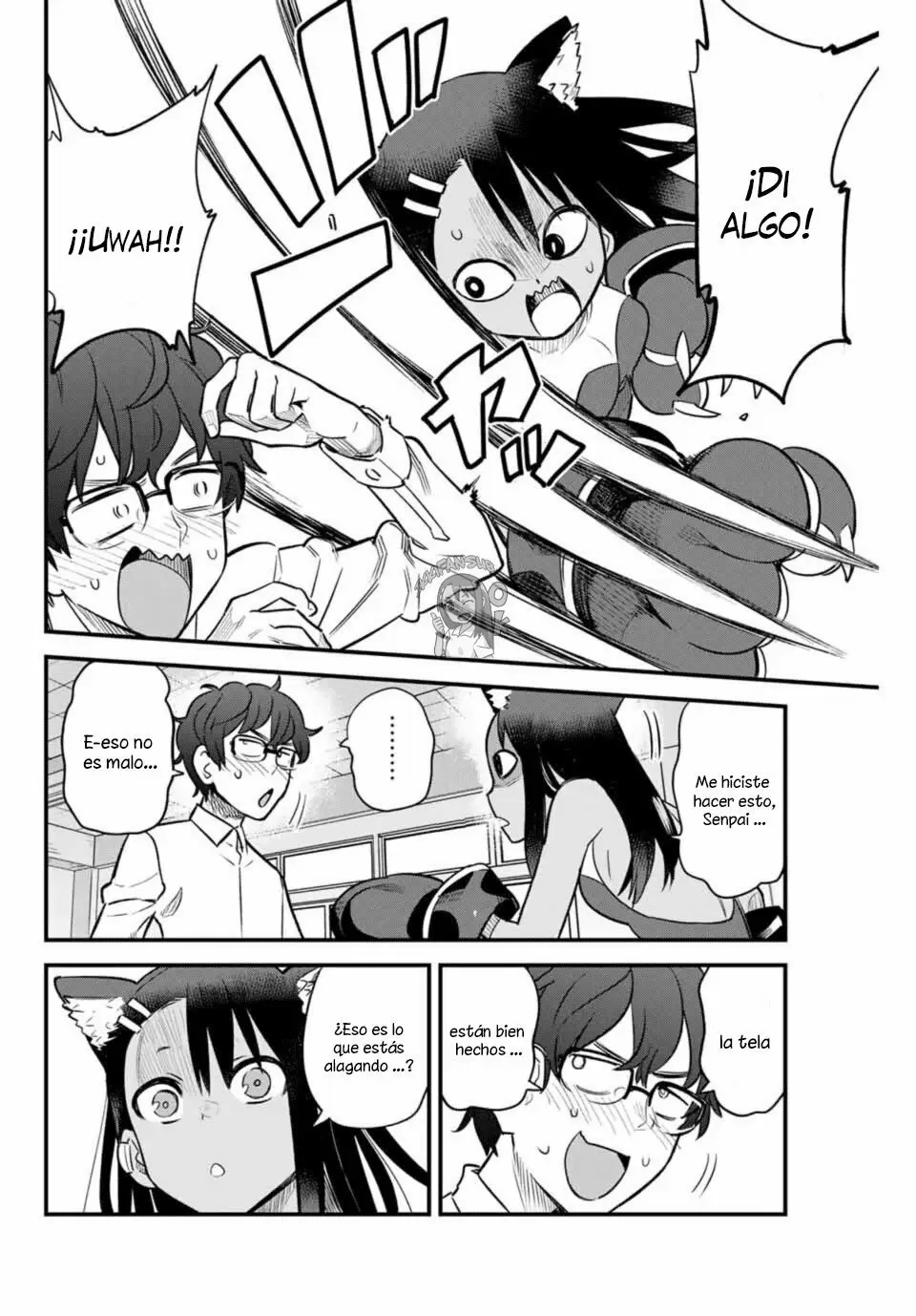 Please don't bully me, Nagatoro capítulo 37, página 14